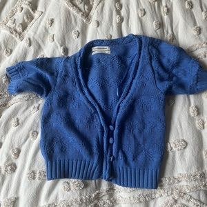 Blue urban outfitters button up